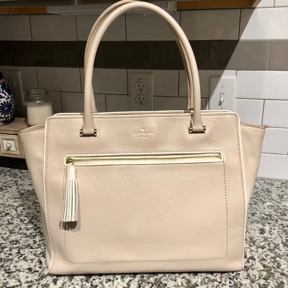 Kate spade ♠️ beige tote